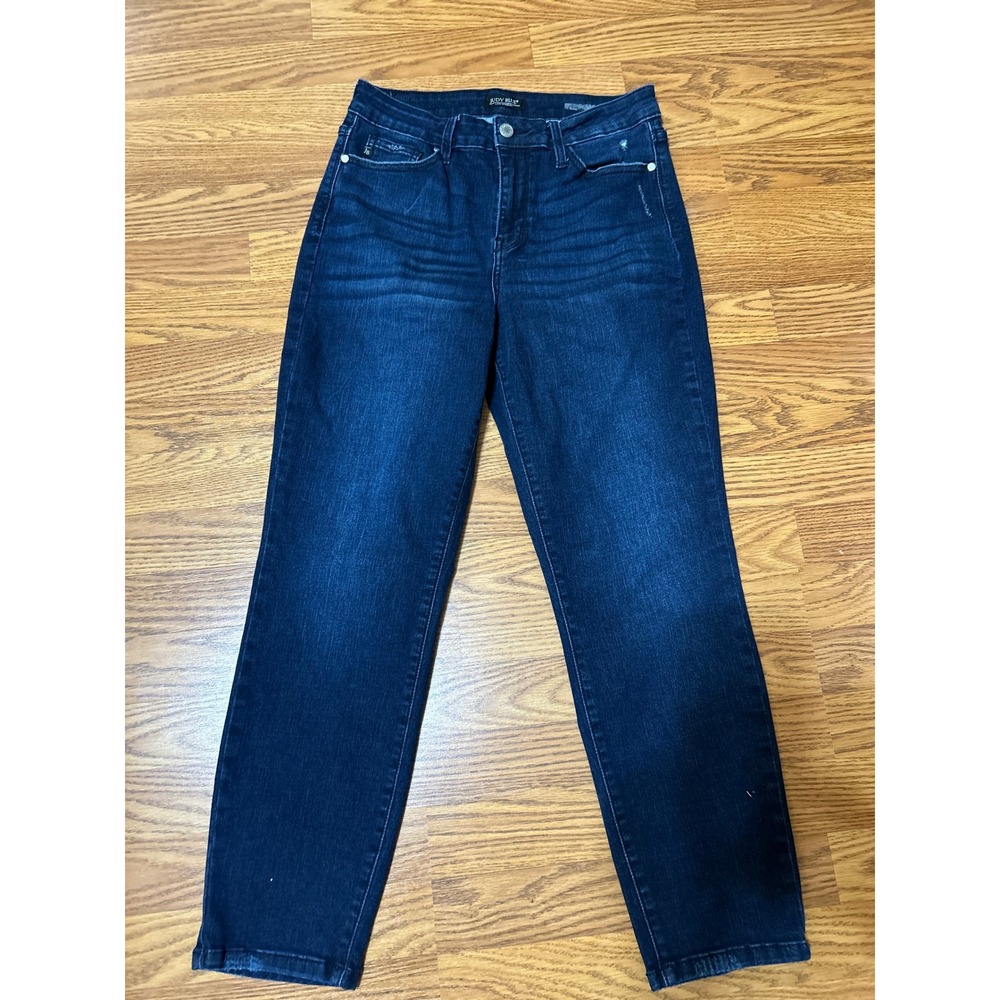 Judy Blue High Rise Straight Leg Dark Wash Jeans JB8114DK 7/28